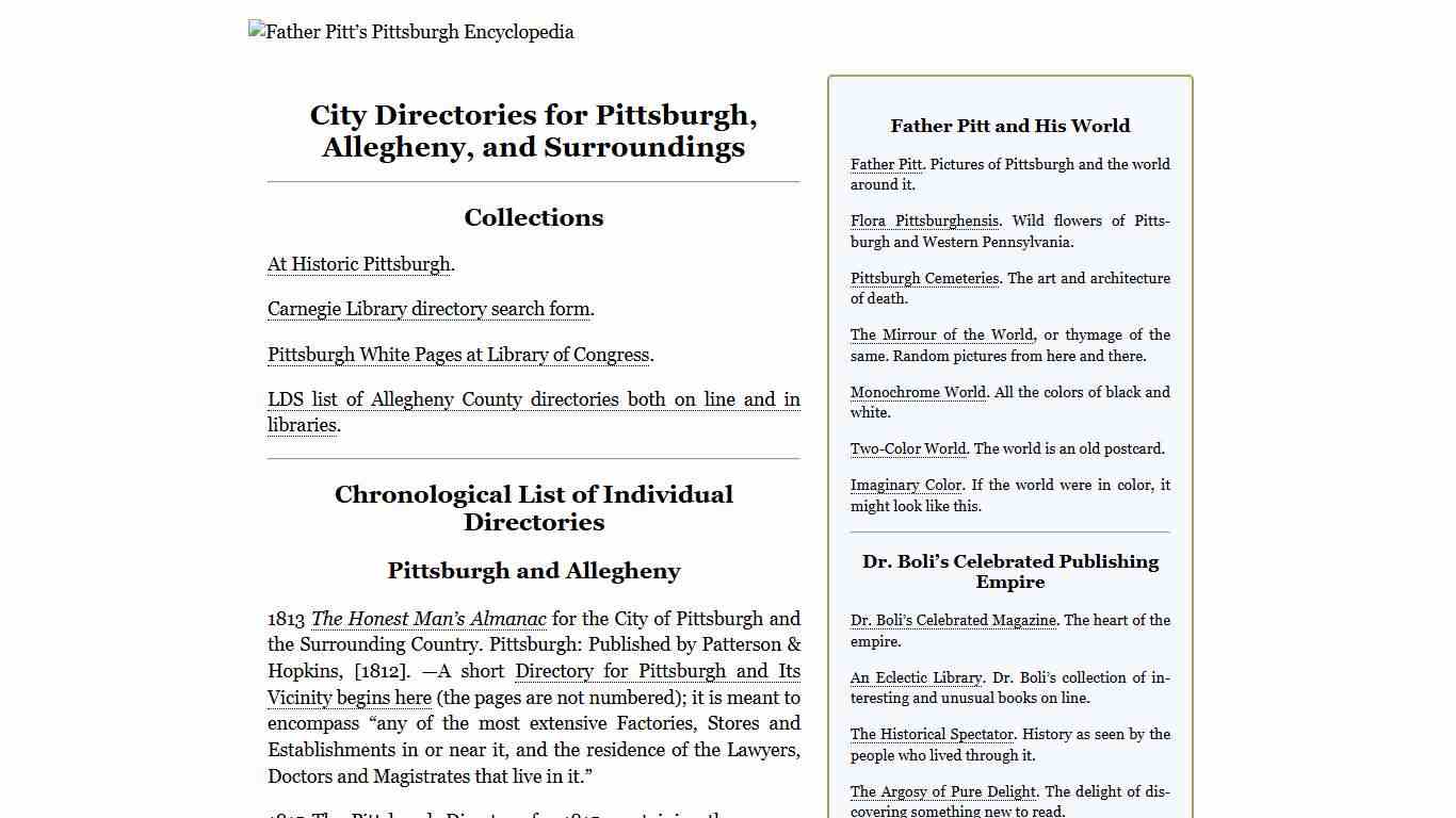 City Directories